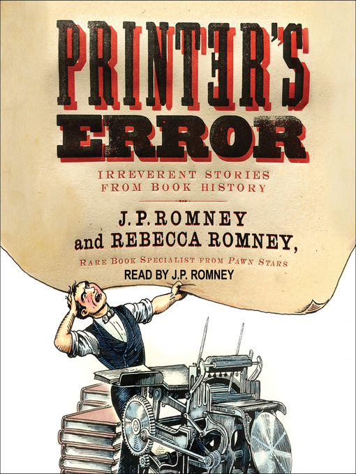 Title details for Printer's Error by Rebecca Romney - Available